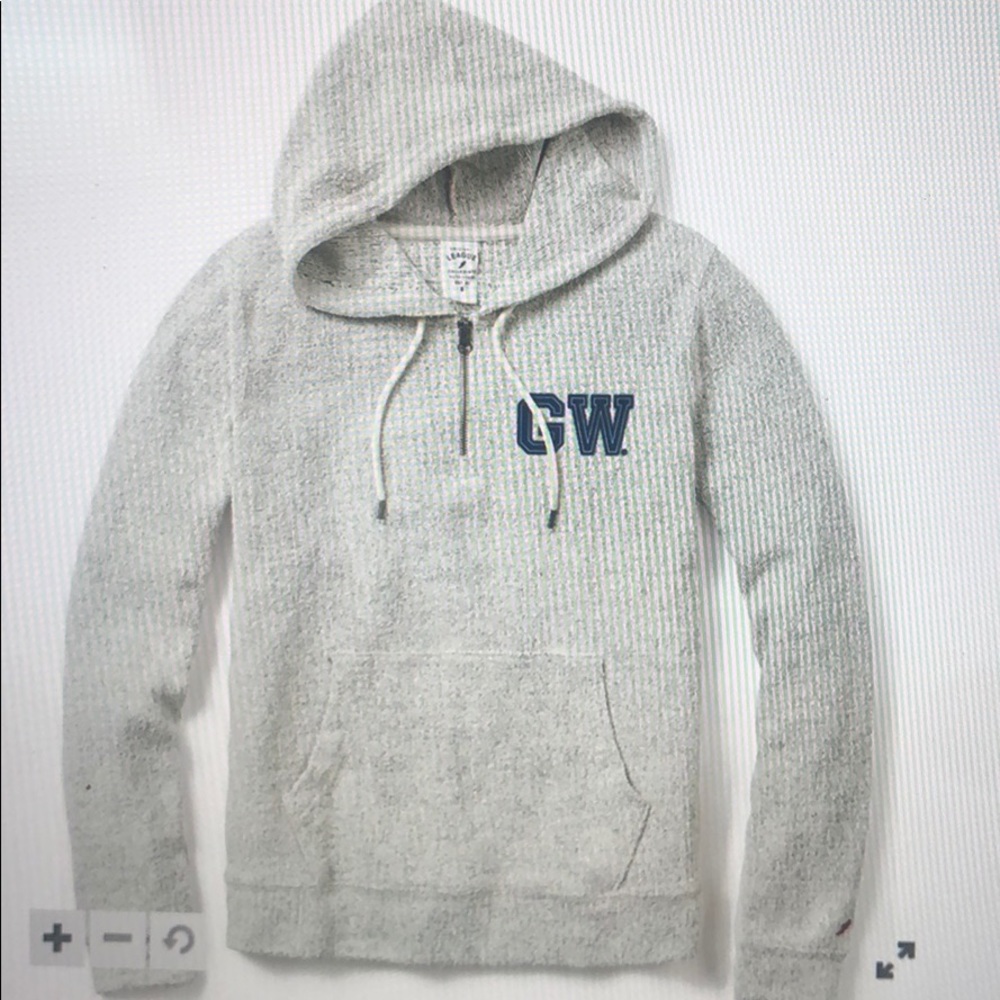 GW large League qaurter zip sweatshirt